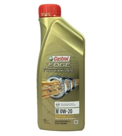 5 pezzi olio castrol edge 0w-20 v 1l ge