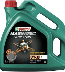 4 pezzi olio motore auto magnatec stop-start lubrificante 0w30 d q3 4l