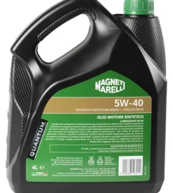 4 pezzi olio quantum marelli 5w40 sintetico 4lt
