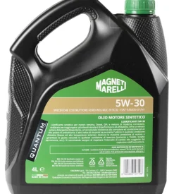 4 pezzi olio quantum marelli 5w30 sintetico 4lt