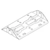 Piastra supporto braccetti grigia per n50110 per barre silenzio  n99946
