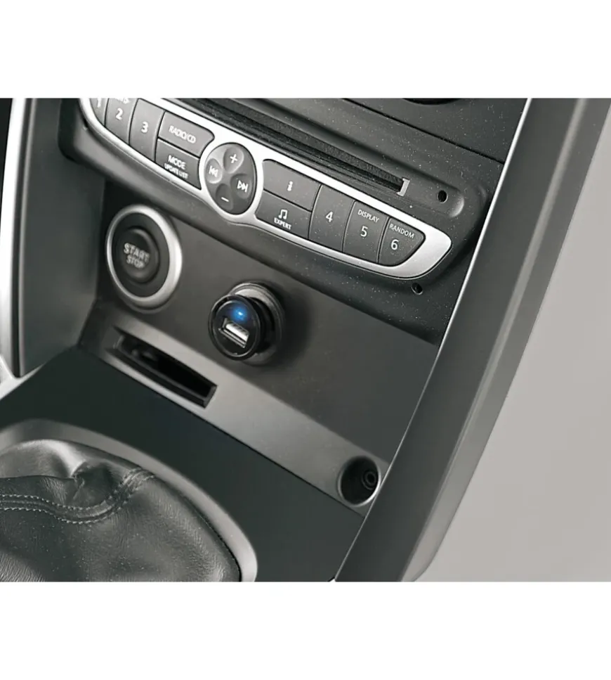 Plug-in 12-24v usb 39019