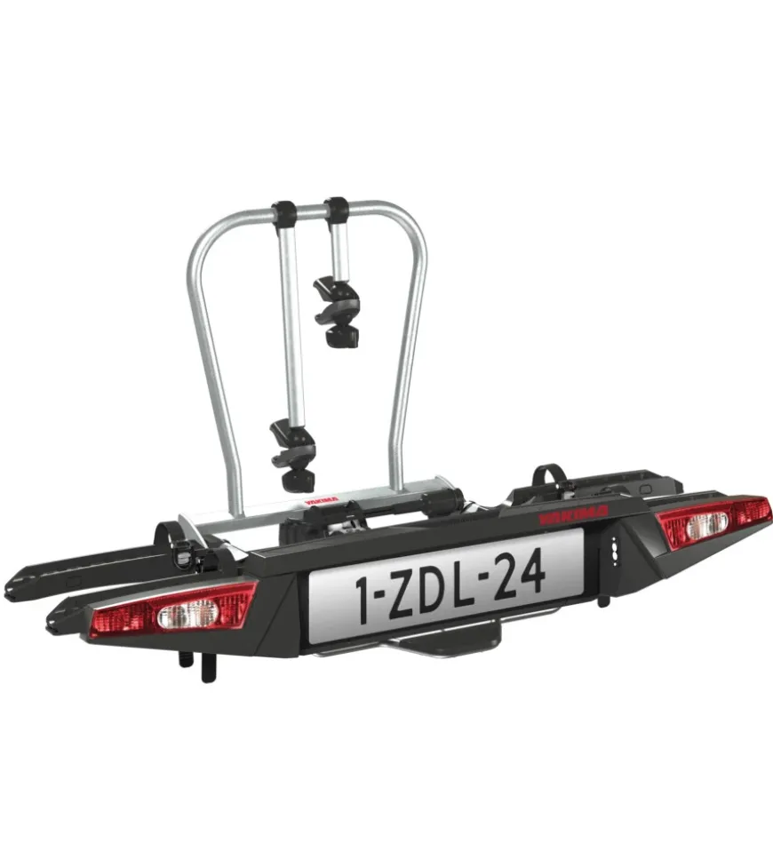 Portabiciclette per gancio traino "foldclick" per 2 bici - y8002489