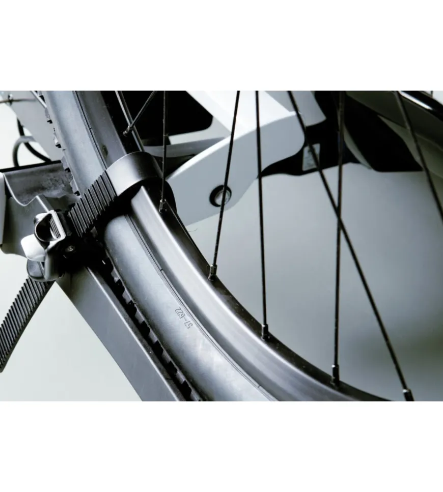 Portabiciclette per gancio traino "foldclick" per 2 bici - y8002489