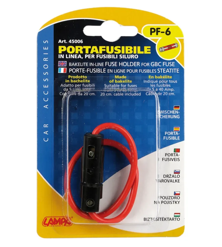 Portafusibile in bachelite 45006