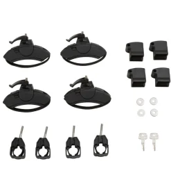 Portasci per barre da tetto yakima "fatcat 6 evo silver" - y8003086