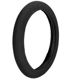 Protector 2 in 1, coprivolante elasticizzato in poliestere - nero  33146