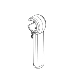 Ricambio braccetto ferma telaio 100 mm per portabici foldclick  yck678