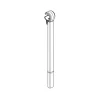 Ricambio braccetto ferma telaio 350 mm per portabici justclick  yck606