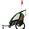 Rimorchio passeggino bici bellelli "trailblazer" 2 in 1 verde chiaro, 41 kg