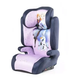 Seggiolino auto disney "frozen" isofix per bambini con altezza da 100 a 150 cm