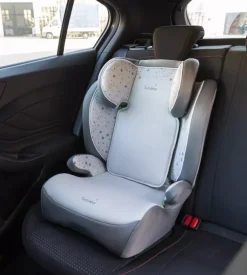 Seggiolino auto tataway "pallade" colore grigio per bambini dai 100 ai 150 cm ece r129