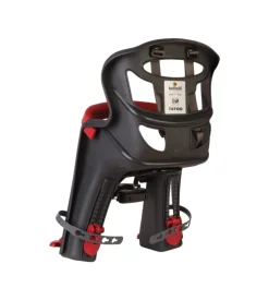 Seggiolino posteriore bici tatoo plus grigio scuro - bellelli