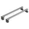 Set completo barre portatutto "evos lp 242 silenzio xl" in alluminio - nk242lsxl