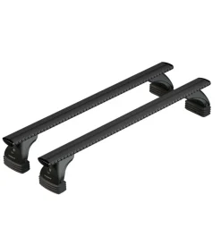 Set completo barre portatutto "evos 030 silenzio black s" in alluminio - nk030ebs
