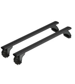 Set completo barre portatutto "evos 216 silenzio black m" in alluminio -  nk216ebm