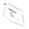Set 4 cover piedi in-rail  n99961