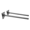 Set 2 ganci porta gomme e cerchioni da parete lampa richiudibili - 15969