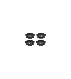Set 4 gomme di ricambio staffe interne m6 per kit whispbar  ysp061