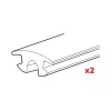 Set 2 gomme superiori - l = 140 cm  n99993