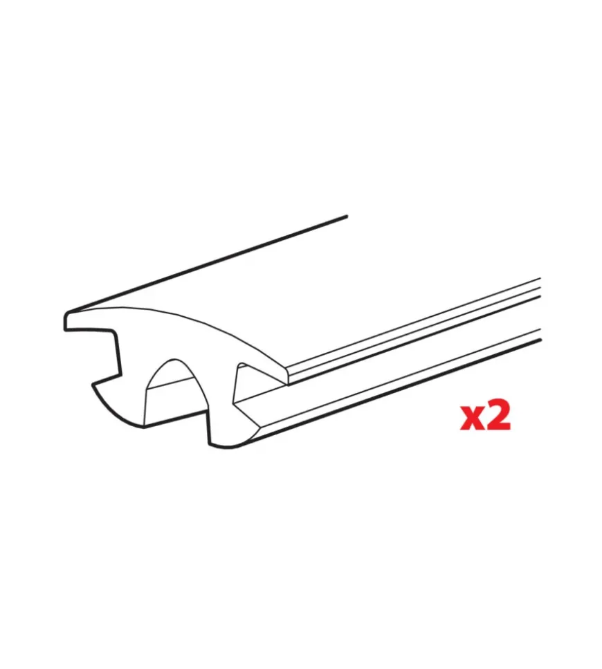 Set 2 gomme superiori - l = 140 cm n99993