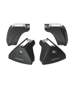 Set 4 piedi a profilo basso per vetture con tetto standard n20002
