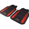 Set 2 tappetini auto redbull "powerbar" nero e rosso