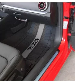 Set 4 tappetini auto sparco grigio