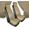 Set tende e coprisedili per camion in microfibra beige - lampa