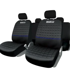 Set universale spc1042 coprisedili auto completo nero/blu