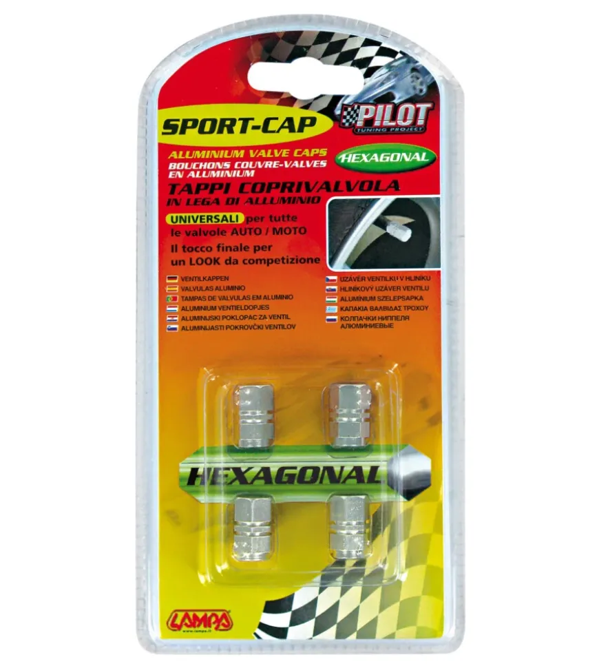 Sport-cap exagon alluminio pilot 02503