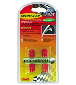 Sport-cap exagon rosso pilot  02505