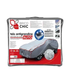 Telo copriauto antigrandine brico chic "m" per autovetture 440x165x119 cm